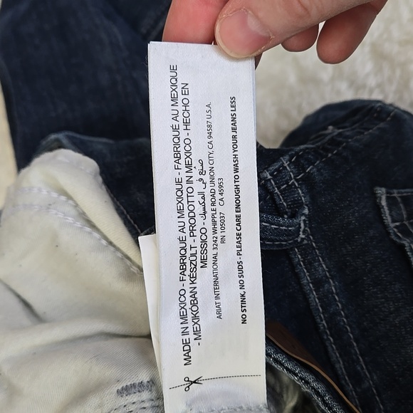 Ariat High Rise Flare Jeans, Womens Size 27 Long - Picture 8 of 13